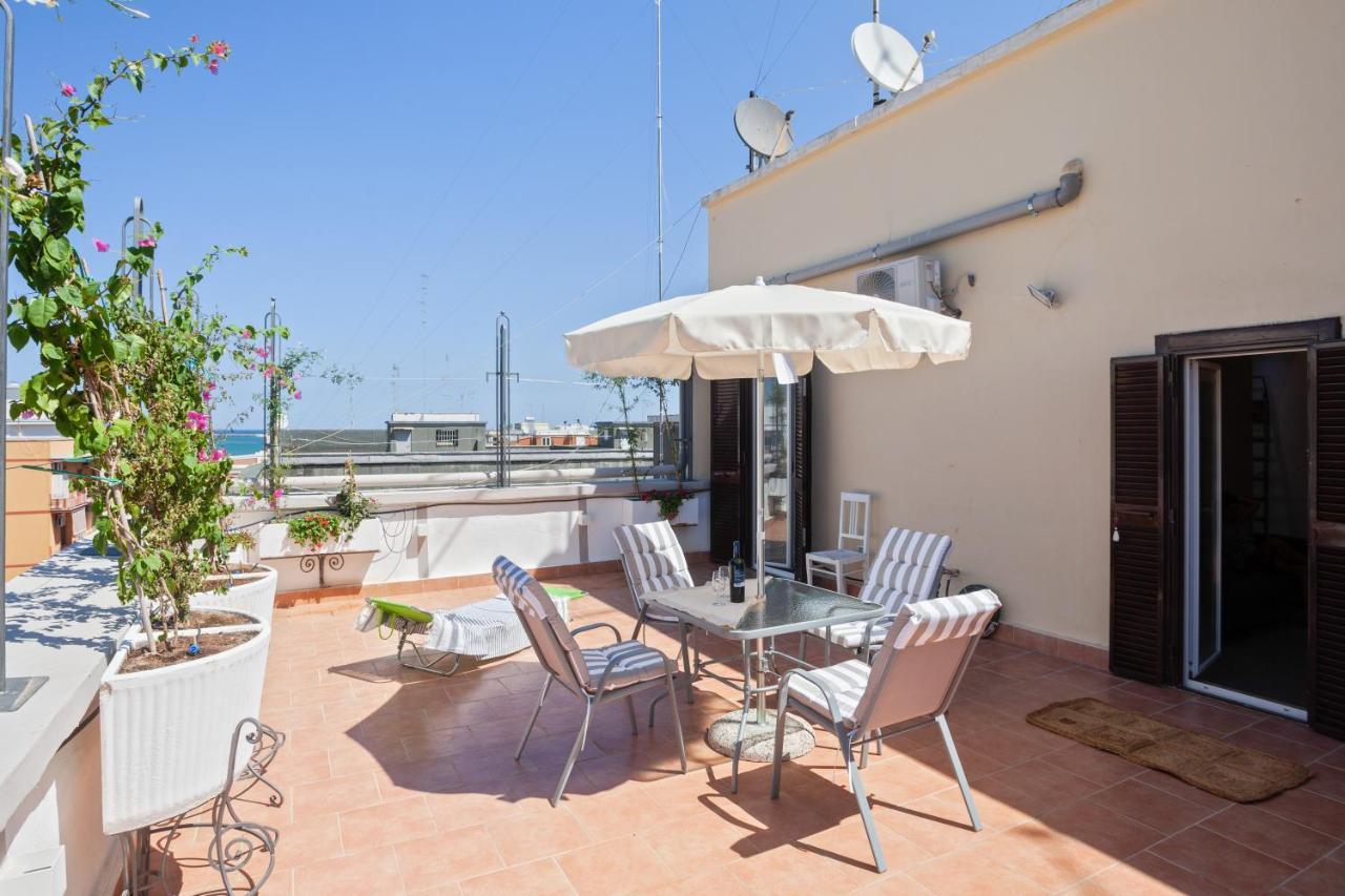 La Bella Vista Bari Sea View Terrace Flat Apartment Exterior foto